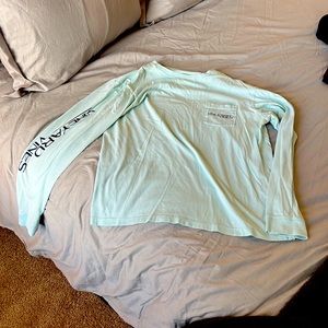 Vineyard Vines Medium Teal Long Sleeve Shirt